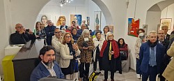 Inaugurazione del 07 novembre 2023 c/o la Galleria La Pigna a Roma